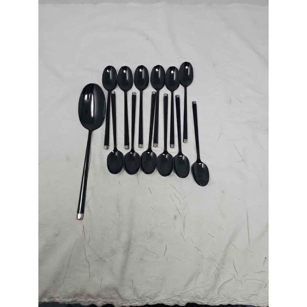 13 Peace Retroneu 18/8 Japan Ice Tea Spoons Vtg 12 Tea Spoons 1 Serving‎ Spoon